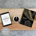 2 x Ymumuda 2026 Monthly Planner - 2 Year Monthly Planner, JAN.2026 to DEC.2027, 8.5" x 11", Large Calendar with Spiral Bound, 24 Coated Tabs,24 Months Perfect for School & Office Schedule, Golden Leaves