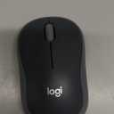 Logitech M185 Wireless Mouse, 2.4GHz with USB Mini Receiver, 12-Month Battery Life, 1000 DPI Optical Tracking, Ambidextrous PC/Mac/Laptop - Swift Grey