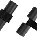 QWORK Bike Rack Straps, Custom Fit Trunk-Mount Rack Strap Replacement for Glass Hatchbacks & Spoilers, Secure Hold Inside Trunk, Helps Reduce Movement, 2 Pack