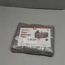 Zober Large Christmas Tree Storage Bag - Fits 9 Ft Artificial Trees - Plastic, Waterproof Christmas Tree Bag For Storage Box For Xmas - Strong, Durable Handles - Label Card Slot - Gray