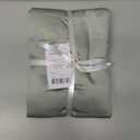 DOZ Pillowcase Set, 100% Viscose derived from Bamboo, Organically Grown, Buttery Soft, Silky, Breathable, Cooling, Oeko-TEX, High GSM, 2-Pack, Envelope Closure (King, Sage)