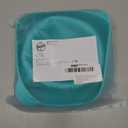 POPCO Silicone Microwave Popcorn Popper with Handles, Silicone Popcorn Maker, Collapsible Bowls, Dishwasher Safe (AQUA)