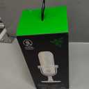 Razer Seiren V3 Chroma RGB USB Microphone: Stream & Game Reactive Lighting - Tap-to-Mute Sensor - Condenser Mic - Digital Gain Limiter & Shock Absorber - PC, Discord, OBS Studio, XSplit - White