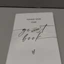 Plese Sign Our Guest Book Sign(8 x 11 Inch Table Sign with Holder) Wedding Shower Bridal Shower or Baby Shower Favors for Guests-WEEDS03