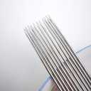 Stainless Steel Kabob Skewers - 13.2Inch Long Barbecue Skewers, Reusable Kebob BBQ Sticks for Shish Meat Shrimp (Set of 20pcs + 1 Tube Storage) (Round Skewers 35CM)