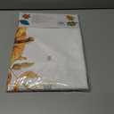 Home Bargains Plus Thanksgiving Contemporary Orange Pumpkin Tablecloth, 60 x 84 Inch Rectangle, Fall Harvest Easy Care Fabric Table Cover (Multi Heritage Pumpkin)