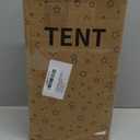 Senodeer Kids Play Tent Indoor: with Mat, Tassel Garland, Star Lights - Toddler Girl Tent Indoor Playhouse for Toddlers Kids Toys for Boy Girl Birthday Gift