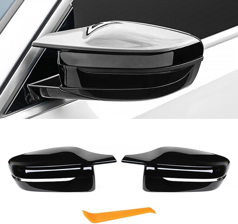 Mirror Caps Fitment for BMW 2PCS-Set (Gloss Black, G20 G21 G30 G31 G32 GT G11 G12 G14 G15 G16)