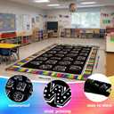 Drydiet 11.8 x 6.6 ft Alphabet Classroom Rug Elementary Daycare Rug