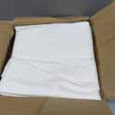 Pureegg Rectangle Table Cloth 60" x 102"  8 Packs, Durable Polyester Tablecloth Offers Reusable & Washable Protection, Ideal for Outdoor Party, Picnic, Wedding, Banquet and Birthday, White