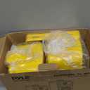 Pyle Bluetooth Indoor Outdoor Speakers Pair-200 Watt Dual Waterproof 3.5 2-Way Full Range Speaker System w/ 1/2 High Compliance Polymer Tweeter-Home, Boat, Marine, Deck, Patio, Poolside - PDWRBT36YL