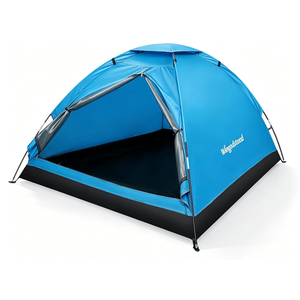 1-2 Person Camping Tent, Easy Manual Setup Dome Tent, Waterproof Windproof Lightweight Backpacking Tent with Breathable Mesh for Hiking, Outdoor Travel & Beach