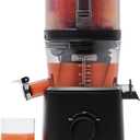 Nama J2 Cold Press Juicer Self Feeding for Hands-Free Operation with Wide Mouth Hopper for Whole Recipe Loading, Zero Waste Masticating Juicer For More Juice, Less Pulp Easy Cleanup & Assembly