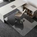 Kuyal Desk Chair Mat for Carpet, 36'' x 48'' Rectangle