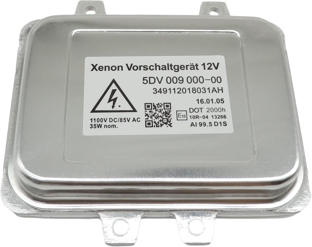 HiSport HID Ballast Xenon Headlight Ballast Control Unit 5DV 009 000-00 Compatible with Cadillac Escalade BMW E60 Town & Country 5-Series Jaguar Volkswagen Lincoln Chrysler, 00900001, 12767670