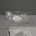 LazBlinds 100% Blackout Roller Shades, No Tools No Drill Cordless Blinds for Windows, Thermal Insulated UV Protection Privacy Window Shades for Bedroom (36''W x 72''H, White Silver)