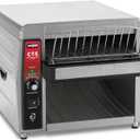 Waring Heavy-Duty Conveyor Toaster with 450 Slices per Hour | 450 Slices per Hour, Stainless Steel Construction, for Cafes & Restaurants, NSF Certified, 120V