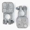 1 Pair, Three-Way Military Battery Terminal Connectors, Heavy Duty Truck Battery Terminal Connector. Top Post Marine Battery Terminals, Battery Cable Ends Clamp Set, Battery Connectors by KeeRoarin