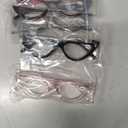 Yogo Vision Reading Glasses Readers for Women Cateye Eyeglasses and Light Spring Hinge Frame, 2.0 x