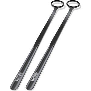 Velette 30" Extra Long Shoe Horn Long Shoe Handle for Boots, Shoe Helper, Shoe Horns for Seniors, Men, Women, Kids or Adults