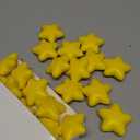 30 Pieces Star Stress Ball Bulk Mini Foam Stress Relief Ball for School Carnival Reward, Student Prizes, Party Bag Fillers (Yellow)