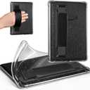 CoBak Case for 6" Tablet Cases (2024 & 2022, 11th Gen) - Ultra-Slim Soft TPU Transparent Cover?Lightweight & Durable Protector,Black