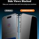 5 x UNBREAKcable 4PCS Screen Protector for iPhone 14 Pro Max - 2 Privacy Tempered Glass+2 Clear Glass Double Shatterproof [Installation Frame] [9H Hardness] [Case Friendly] Anti-Scratch iPhone 6.7 inch