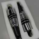 WSays Rear Shocks 10.5 Inch Lowering Kit Preload Adjustable Compatible with Harley Sportster 883 1200 1988-2003 and 2004-2022 Chrome