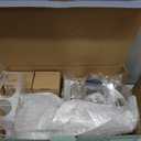 KLLEYNA Shower Head Hose Attachment for Sink/Tub Faucet - ON/OFF Jets Sprayer for Dog Wash/Bathtub Cleaning/Baby Bath/Hair Rinse, Tap Extender Water Nozzle for Bathroom Kitchen Utility Garden Basement