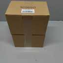 2 x Tiki Head Solar Statue Light for Garden Decor and Bar Decoration (Red)