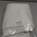 H.VERSAILTEX Linen Textured Table Cloths Rectangle 60 x 120 Inch Premium Solid Tablecloth Spill-Proof Waterproof Table Cover for Dining Buffet Feature Extra Soft and Thick Fabric Wrinkle Free, Ivory