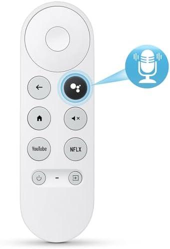 Replacement for Google-Chromecast-Remote, for Chromecast with Google TV Remote 4K/HD & Google TV Streamer 4K(Only for Snow Chromecast Google)