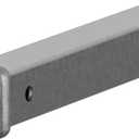 Curt Manufacturing 49180 18 in Receiver Tube 2 in X 2 in Raw Finish