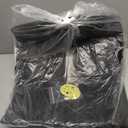 Homaisson 3 Pcs Black Car Seat Covers, Front Driver Seat Mat, Non-Slip Seat Cover Set for Front and Rear Seats, Black, Easy to Install for Vehicles SUVs Car