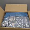 Large Cat House with Heating Pad, Insulated Weatherproof Cat House for Feral Cats, Escape Door, Elevated, Clawsable, Foldable, Outdoor Heated Pet House for Winter, Garden, Patio, Backyard, 55D x 56.9W x 59H, Gray