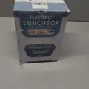 Herrfilk Electric Lunch Box Food Heater, 3 in 1 Ultra Quick Heated Lunch Boxes for Adults, 12V/24V/110V Portable Food Warmer for Car/Truck/Office With Fork Spoon and Insulated Carry Bag