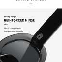 Retro Oval Sunglasses for Women Men - Vintage Y2K Trendy Designer Sunglasses