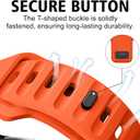 5 x KYTUWY Bands Compatible for Galaxy Watch 5 & Watch 6, 40-47mm, Rugged Silicone Sport Strap