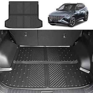 Utiiy Cargo Liner Fit for 2022-2024 Hyundai Tucson Cargo Mat TPE Trunk Liner All Weather Trunk Mat for 2024 Hyundai Tucson Accessories(with Optional Bose Premium Audio System)