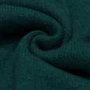 COOFANDY Men's Shawl Collar Sweaters V-Neck Relaxed Fit Cable Pullovers