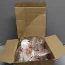 Yulejo 24 Pcs Christmas Photo Ornament Ball Clear Picture Holder Plastic Hanging Christmas Photo Frame Ornaments DIY Personalized Family Picture Baubles for Xmas Tree Decoration