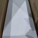 Veken 63x27.6 Inch Large Electric Standing Desk, Heights Adjustable,Sit to Stand Up, Work Home Office Computer Table for Walking Pad, Gifts for Dad, Wooden Desktop Desks, White