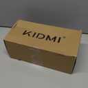 KIDMI Genuine Suede Clogs for Women Memory Foam Cork Footbed Potato Shoes Slip On Leather Mules with Big Buckle (7.5, Mocha)