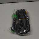 Flexi Hose Expandable Garden Hose with 8 Function Nozzle, 25FT - Lightweight Retractable Garden Hose, Water Hose - No-Kink Flexibility, 3/4 Inch Solid Brass Fittings and Double Latex Core