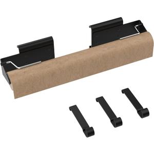 Roll Rack and Grill Hooks for Traeger BAC644 BAC643 Grills P.A.L. Pop-and-Lock Accessory, Adjustable Holder for Paper Towels Aluminum Foil Butcher Paper, 3 Pack Accessory Hooks, Easy to Install