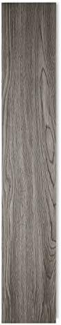 Luxury Vinyl Floor Tiles by Lucida USA | Peel & Stick Adhesive Flooring for DIY Installation | Sample Wood-Look Plank | 6 inch x 12 inch 8 pack