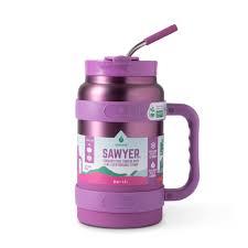 Manna™ Sawyer™ Stainless Steel Bottle - Purple, 50 oz Manna™ Sawyer™ Stainless Steel Bottle - Purple, 50 oz