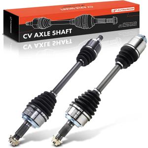 A-Premium Pair (2) Front CV Axle Shaft Assembly Compatible with Honda Accord 2008-2014 2.4L, Civic 2014 1.8L & Acura TSX 2009-2013 2.4L, Driver and Passenger Side, Replace# 44306TA0A50, 44305TA0A50