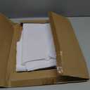 sancua White Square Tablecloths 60x60 Inch, 2 Pack - Fabric Table Cloth for Square or Round Tables, Washable Polyester Table Cover for Dinner, Holiday Party, Decorative Display Tables