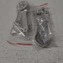 HBL' 2 Pack | Lid Support Hinges Heavy Duty Lid Stay Hinge  110 Open Angle, Free Stop, Tension Adjustable, Supports Up to 50LBS for Upper Cabinets & RV Cabinets.